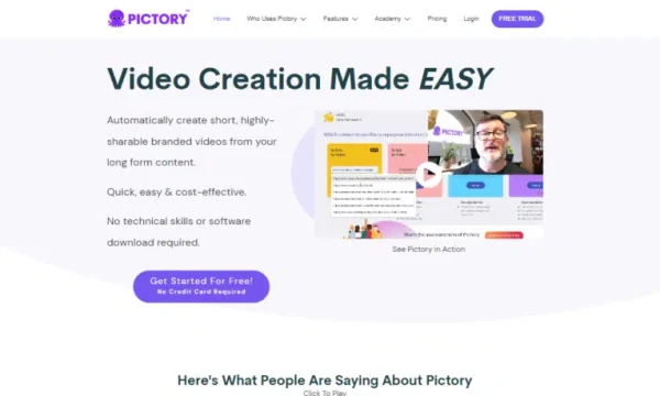 Pictory, AI Video